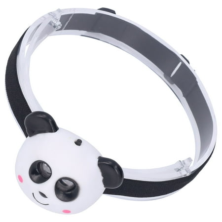 

Kids Cartoon Headlamp Button Switch 10000H 2 Modes LED Animal Headlight Cute For Children