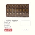 thumbnail image 4 of QualitChoice 7 Days Pill Organizer Pills Box Splitters Vitamins Cases for Old People Type3, 4 of 6