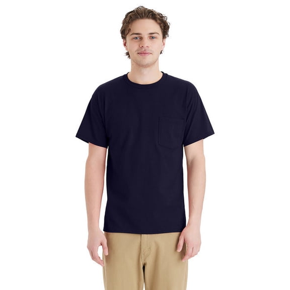 Hanes Pocket Tee - 0.44 - Ultimate Comfort