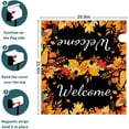 thumbnail image 6 of Happy Fall Oversized Mailbox Covers 25x21 Inch Fall Maple Leaves Mailbox Decorations Autumn Thanksgiving Welcome Mailbox Post Protector Seasonal Letterbox Covers for Garden Yard Outdoor Outside, 6 of 6