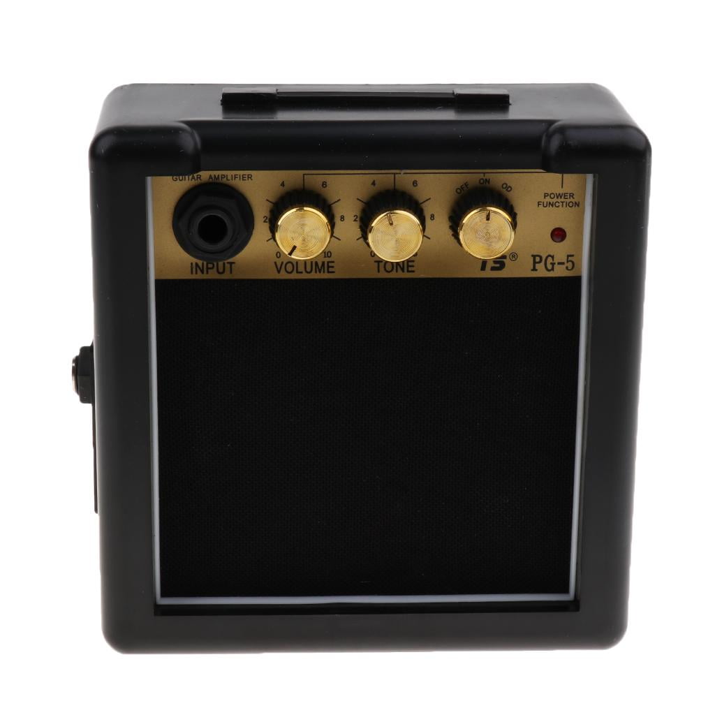 LeeQinersw Guitar Amplifier Mini Amp Portable Amplifier For Electric Guitar, 5W, Battery