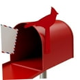 thumbnail image 4 of ETHZZLE Decorative Stake Bird Shape Mailbox Ornament Red Acrylic 1Set 9.8*8.9*0.4in, 4 of 8