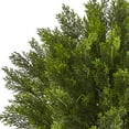 thumbnail image 2 of Nearly Natural 3' Cedar Bush Artificial Plant (Indoor/Outdoor), Green, 2 of 5