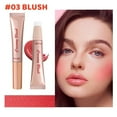 thumbnail image 2 of Pearl Highlighter Stick 15ml Sombra de ojos en crema con aplicador de esponja - Maquillaje brillante de larga duración para el contorno del rostro, el modelado de la nariz y el realce de los ojos, 2 of 3