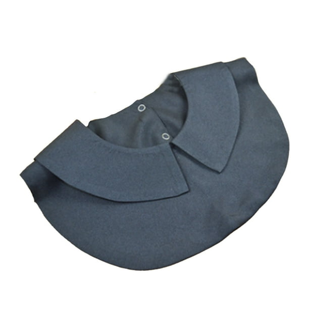 Cuello falso desmontable Alt Ropa Dickey suéter blusa media camisas para trajes de negocios ropa accesorios de ropa Black 2 Pack Advancent AP008266-04B