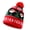 Style 3, variant on lanema Acrylic Knitted Beanies Hat Santa Snowflakes Pattern Lightweight Headgear For Unisex