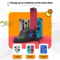 thumbnail image 3 of Base de carga 6 en 1 DC5V/2A para Nintendo Switch Pro para Nintendo Switch Joy-con, 3 of 8