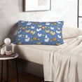 thumbnail image 6 of Zufioo Chicken Family Print Double-sided Plush Pillow Cover,Decorative Pillow Protector without Pillow Core, Suitable for Sofa, Bedroom, Car-14"x20", 6 of 6