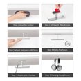 thumbnail image 4 of Universal Fashion Headphone Hanger Headset Earphone Stand Holder Aluminuim Alloy Headphones Bracket Holder, 4 of 7