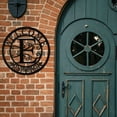 thumbnail image 5 of Metal Wrought Lettering Patio Front Door Wall Decoration Crafts Window Decoration, 5 of 5