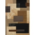 thumbnail image 2 of 63" x 90" Brown Polypropylene Area Rug, 2 of 2