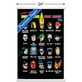 thumbnail image 3 of DC Comics - Justice League - Issues Wall Poster with Wooden Magnetic Frame, 22.375" x 34", 3 of 5