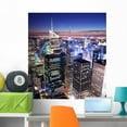 thumbnail image 1 of New York City Manhattan Wall Mural by Wallmonkeys Peel and Stick Graphic (36 in H x 33 in W) WM13915, 1 of 4