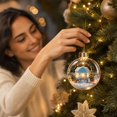 thumbnail image 4 of Light-Up Christmas Balls, Glowing Christmas Story Ornament, Light-Up Mini Holiday Scene with Warm LED Light, 4 of 7