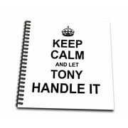 3dRose Keep Calm and Let Tony Handle it - funny personal name - Mini Notepad, 4 by 4-inch