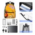 thumbnail image 4 of Disketp The Chicken Family Mochila Ligera Clásica con Múltiples Bolsillos, Mochila Casual para Hombre y Mujer, Ideal para Escuela, Trabajo y Viajes, 4 of 6