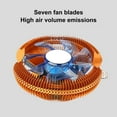 thumbnail image 3 of Ventilador del Radiador de la CPU ANGGREK Rodamiento Hidráulico DC12V Para S 754 939 940, 3 of 7