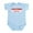 Sky Blue, variant on CafePress - Mom Is A Doctor Infant Bodysuit - Baby Light Bodysuit, Size Newborn - 24 Months