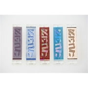 Judaica Kingdom SF-MZ-3046-3 Handmade Glass & Stained Glass Mezuzahs - Ahava Mezuzah Red Iridescent
