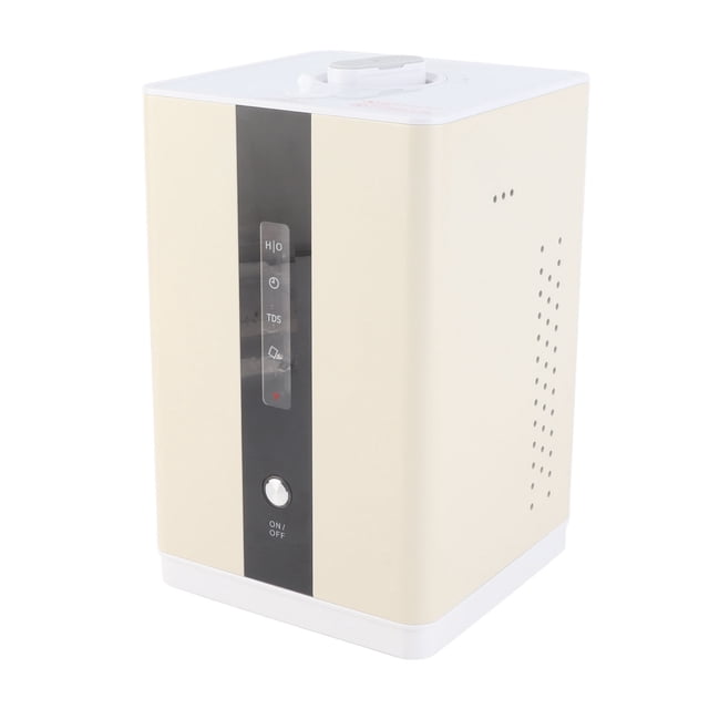 Machine d'Inhalation d'Hydrogène, Système de Filtration d'Eau Portable Contrôle Intelligent avec Fenêtre Transparente Capacité 550ml Haute Efficacité pour Eau Potable
