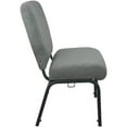 thumbnail image 5 of Emma + Oliver Signature Elite Charcoal Gray Church Chair - 20 in. Wide, 5 of 5