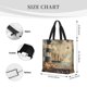 thumbnail image 3 of Disketp Vintage Nautical Lighthouse Bolsa Tote de Lona para Mujer, Bolso de Hombro y Cruzado con Cierre de Cremallera, 3 of 7