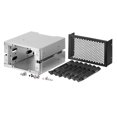 thumbnail image 2 of 3.5 Inch HDD Cage Rack Hard Driver Tray Hard Drive Cage Support 3 HDD Hard Disks, 2 of 5