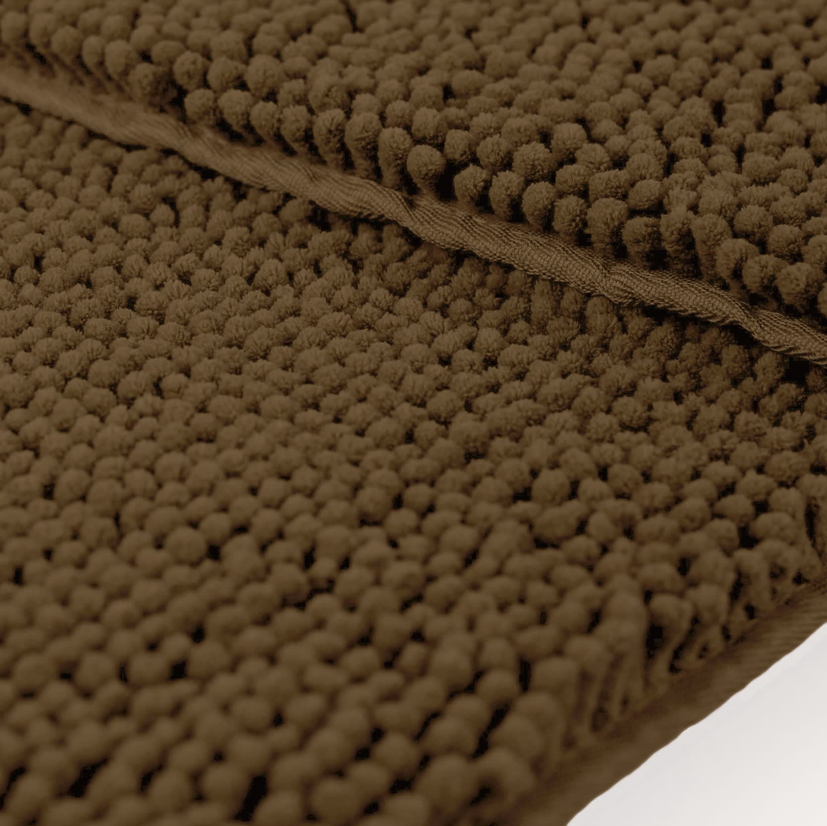Resort Collection Chenille Plush Loop Bath Mat