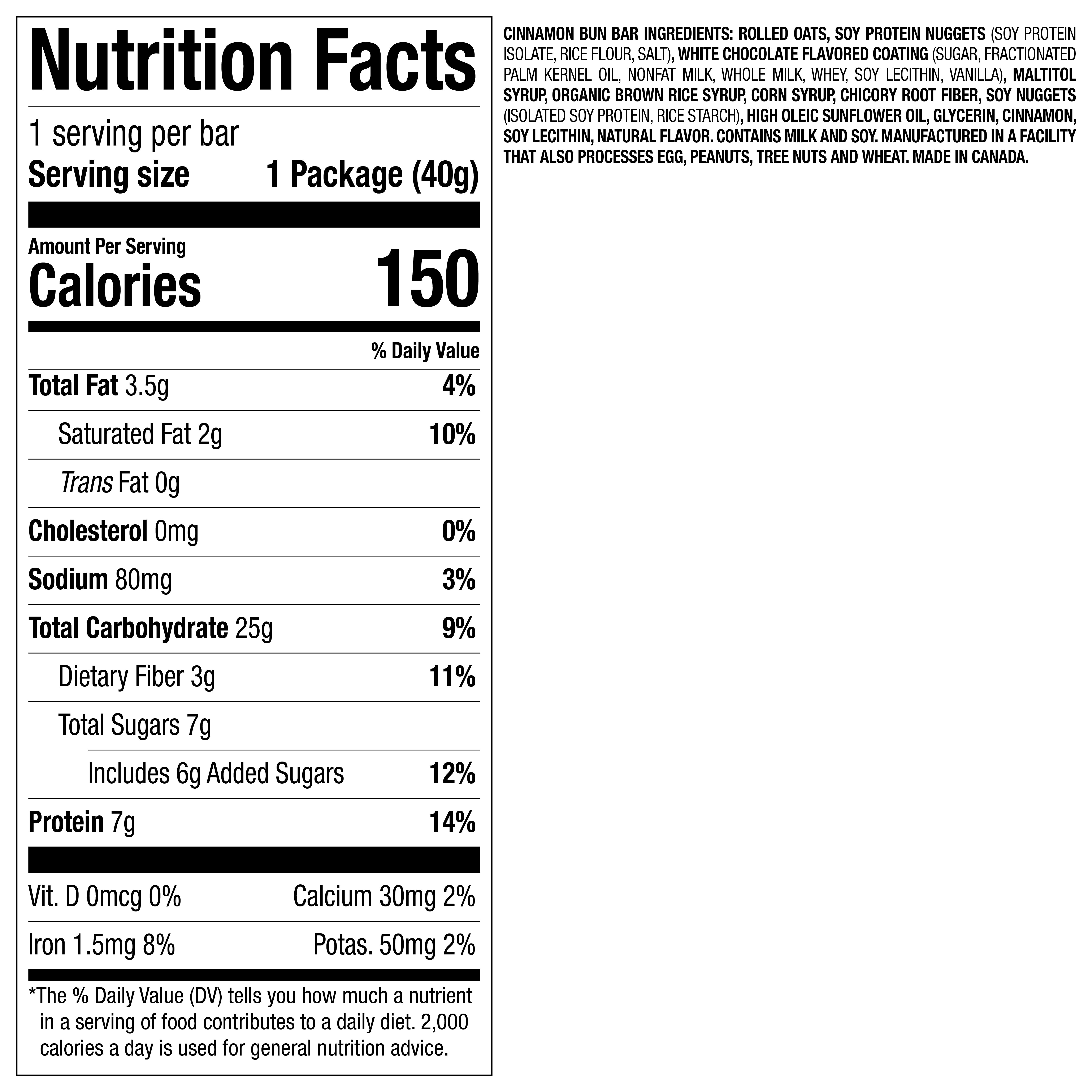 Nutrisystem Cinnamon Bun Breakfast Bars, for Weight Loss, 15 Count