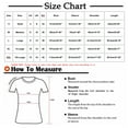 thumbnail image 3 of Blouse Décontractée pour Femme à Col en V avec Imprimé, T-Shirt à Manches Courtes, Hauts d'Été, 3 of 9