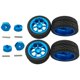 thumbnail image 3 of 8x Neumáticos de Rueda RC con Tuerca Hexagonal para 1/18 A959-B A979-B A959 A969 A949 A979 K929 Recambios Coche, 3 of 10