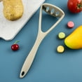 thumbnail image 2 of Hzsb Silicone Potato Masher Ergonomic Handle Heat Resistant Easy to Clean Kitchen Tool for Potato Avocado Pumpkin Colorful Fruit And Vegetable Masher, 2 of 6