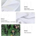 thumbnail image 5 of SKYSONIC Wild Flowers Hanging Tie Towels 2 Pieces, Absorbent Hand Towels Tea Bar Dish Dry Towels for Kitchen Bathroom Home Decor,14" x18.2", 5 of 7