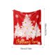 thumbnail image 3 of Decoraciones navideñas, manta navideña con tres árboles de Navidad, manta gruesa de franela estampada, manta de felpa de doble cara para la siesta, chal de felpa, manta de regalo navideño., 3 of 6