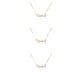 thumbnail image 1 of Collar de zodiaco Minnieouse Tauro oro rosa, 1 of 6