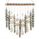 thumbnail image 1 of Nvzi piezas de eucalipto artificial para decoración de pared,plantas en un palo de madera de 15,7 pulgadas, decoración rústica bohemia de granja para dormitorio, comedor, baño, D, 1 of 4