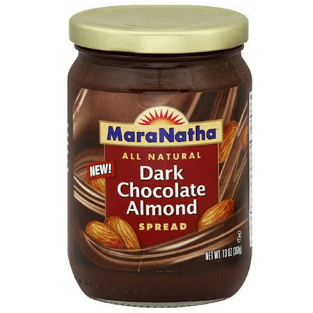 Maranatha Dark Chocolate Almond Spread, 13 oz (Pack of 12)