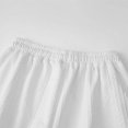 thumbnail image 5 of Men 2 Piece Textured Tracksuit Set, Diamond Jacquard Crew Neck Short Sleeve T-Shirt and Drawstring Elastic Waist Shorts Summer Casual Loungewear Size M-5XL White, 5 of 9