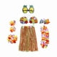 thumbnail image 3 of Conjunto de traje perfecl para adultos vestido nacional ajustable Cosplay Multicolor 60CM, 3 of 8