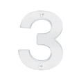 thumbnail image 1 of Numero 3 Lock Cromo Satinado 4in, 1 of 3