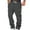 Grey, variant on Men Fleece Joggers Sweatpants With Deep Pockets Loose Athletic Running Gym Workout Winter Pants Brown L