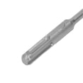 thumbnail image 3 of 5 Pcs Rotary Hammer Drill Bit 160mm Length 2 Flute Self Centering Carbide Tip Impact Drill Bits for Brick Stone Concrete 6mm/0.24in, 3 of 4