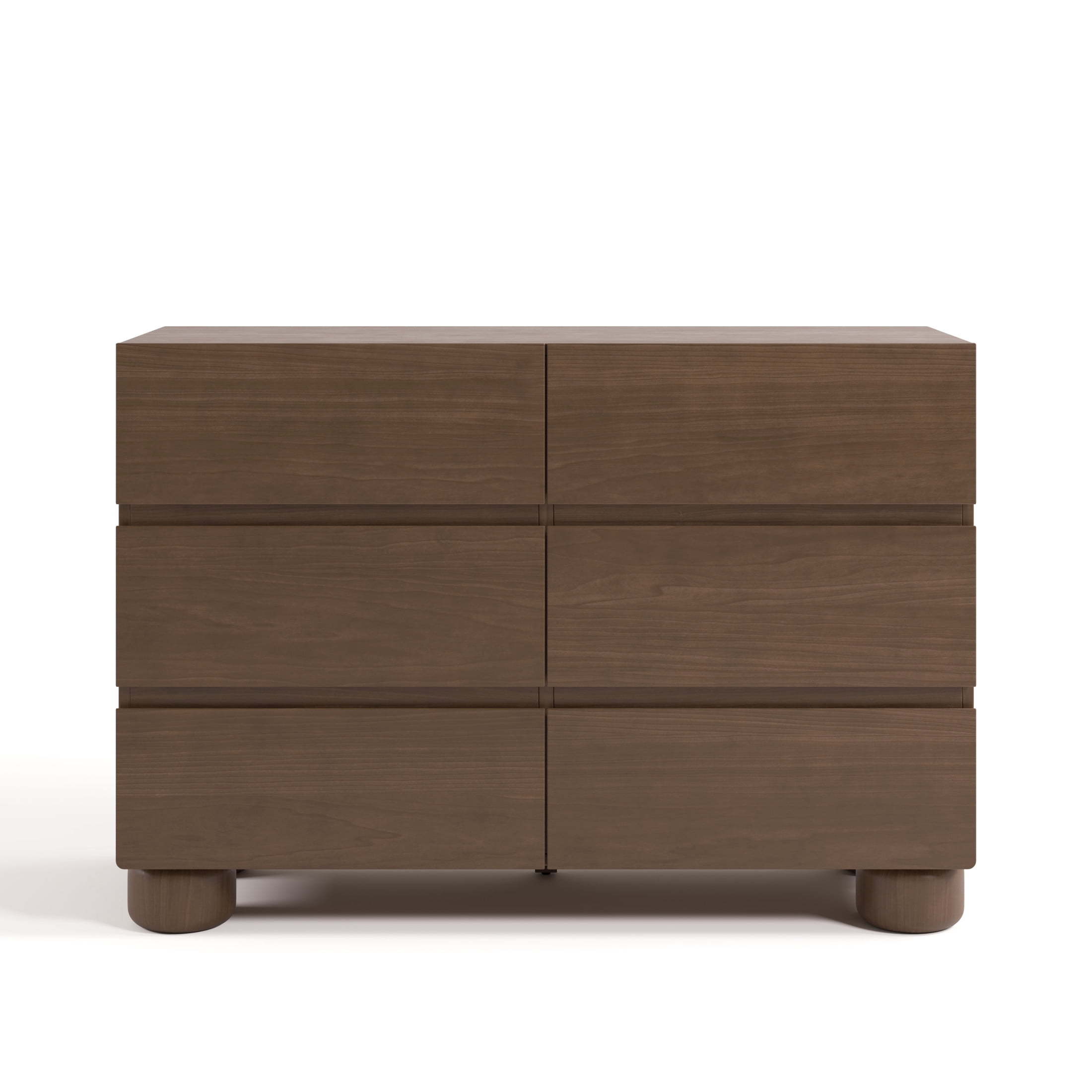 Art of Nursery by Storkcraft Sorrento 6 Drawer Dresser - Hazelnut