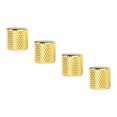 thumbnail image 3 of Volume Tone Control Knob, 4Pcs Easy To Install Electric Guitar Knobs  For Bass For Guitarists Silver,Black,Gold, 3 of 8