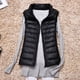 thumbnail image 1 of Chaqueta de plumón ligera de otoño e invierno, camiseta para mujer, versión coreana delgada de la sección corta, camiseta holgada de talla grande, 1 of 5
