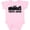 AD-Pink, variant on Tokyo Japan City Skyline with Grunge Boys or Girls Baby Bodysuit
