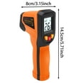 thumbnail image 3 of BKER T 600 The Rmometer 58°F 1112 °F Handheld Non Con Tact The Rmometer NJTY T 600 Adjustable For Metal Smelting/Cooking/Pizza Oven/Engine (Not For Human), 3 of 4