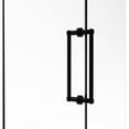 thumbnail image 2 of Contemporary 12 Inch Back to Back Shower Door Pull, 2 of 2