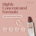 thumbnail image 5 of Radiance by Mist Snail Mucin Serum Anti-Aging Korean Skin Care Face Serum for Women, 50 ml, 5 of 7