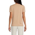 thumbnail image 2 of Lands' End Women's Petite Relaxed Supima Cotton T-Shirt, 2 of 3